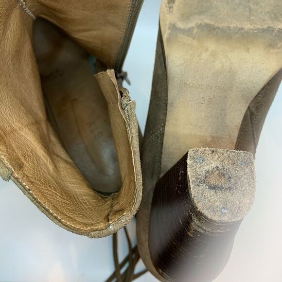 Anthropologie Howsty Marci Fringe Ankle Boot - Picture 6 of 6